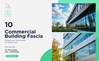Commercial Building Fascia Logo Signage 10 Set Vol - 50