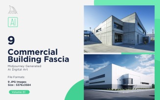 Commercial Building Fascia Logo Signage 10 Set Vol - 51