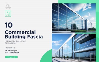 Commercial Building Fascia Logo Signage 10 Set Vol - 6