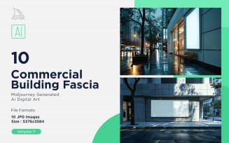 Commercial Building Fascia Logo Signage 10 Set Vol - 7