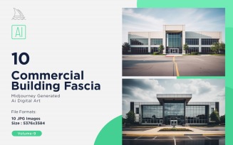 Commercial Building Fascia Logo Signage 10 Set Vol - 9