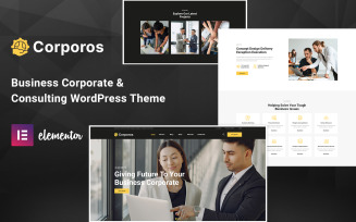 Corporos - Business Corporate & Consulting WordPress Theme