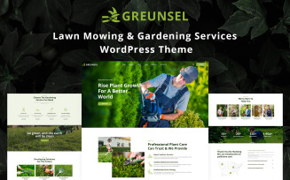 Greunsel - Lawn Mowing & Gardening Services WordPress Theme