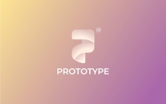 Prototype - Letter P aesthetic logo