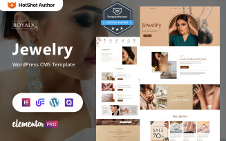 Royalx - jewelry Multipurpose WordPress Elementor Theme