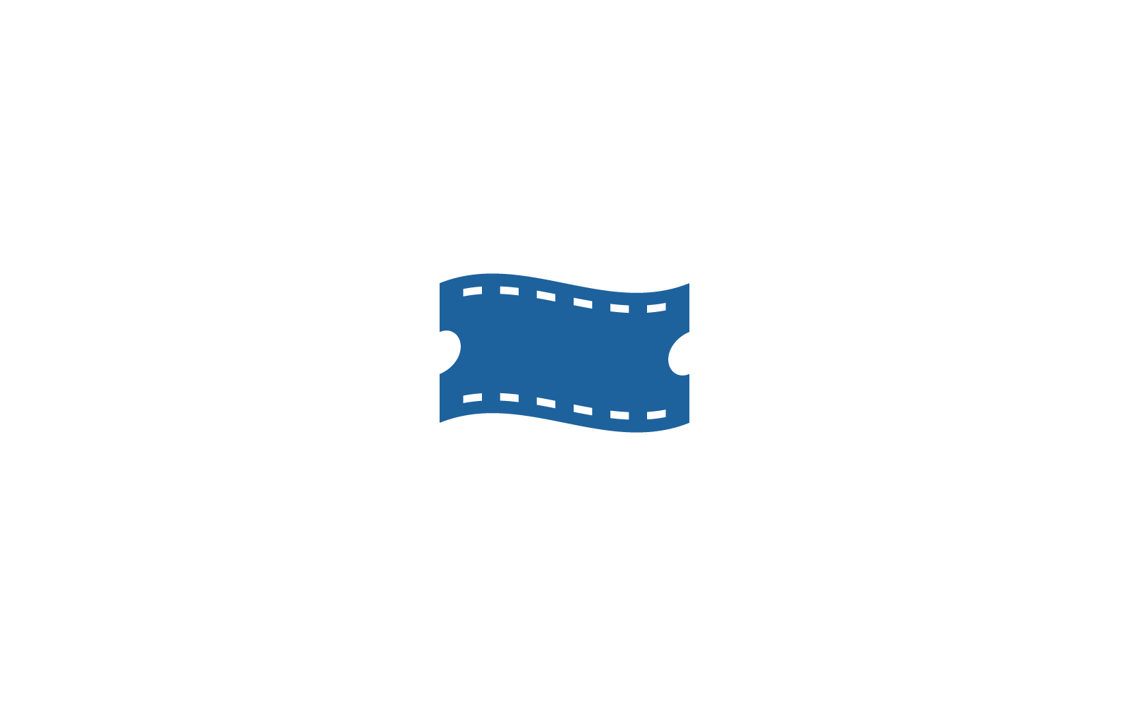 Biljett logotyp illustration ikon mall