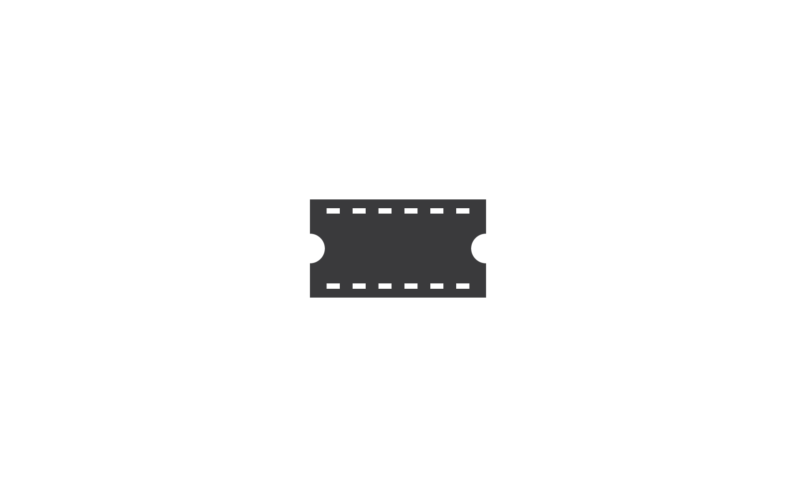 Conception plate d'illustration de logo de billet