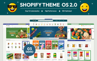 FreshMart - Organic Food, Fruit, and Vegetables eCommerce Shopify 2.0 Responsive Theme