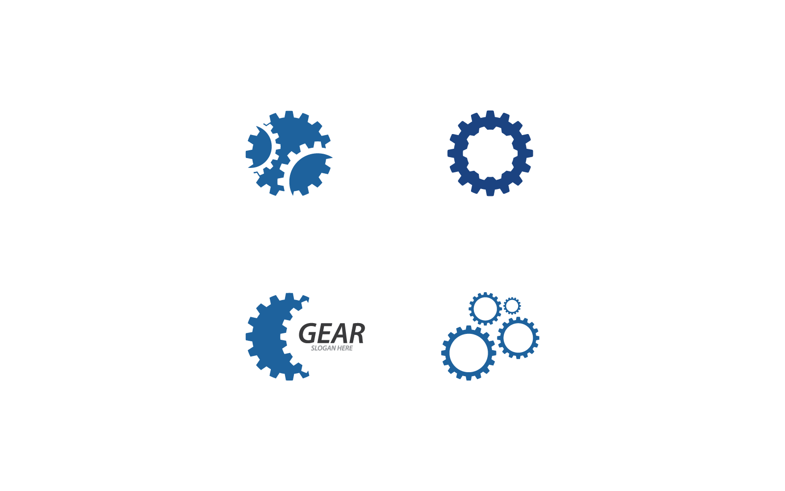 Gear Logo design illustration vector template Logo Template