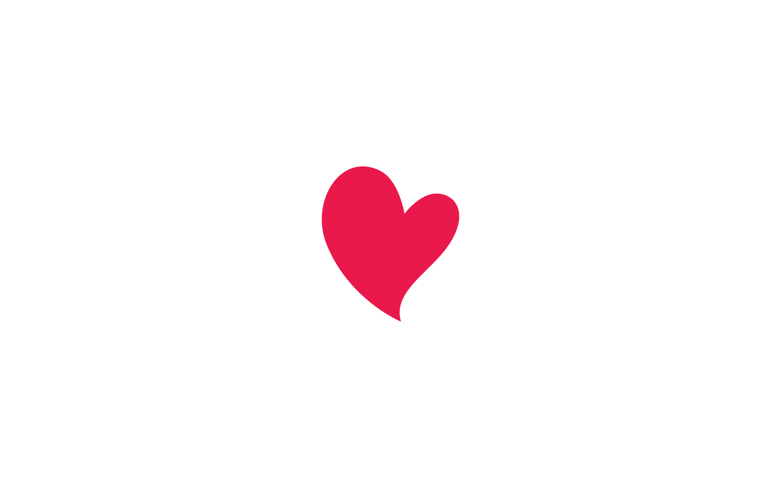 Love Logo Vector icon illustration design Template