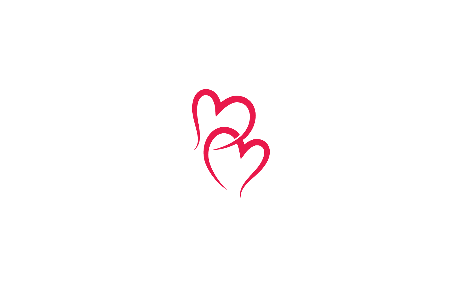 Love Logo Vector icon illustration Template