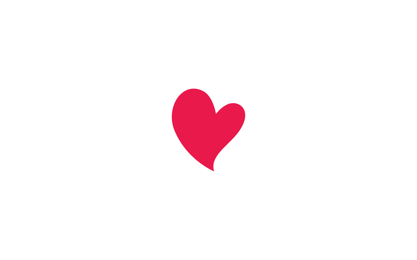Modello di disegno di illustrazione dell&amp;#39;icona Love Logo Vector