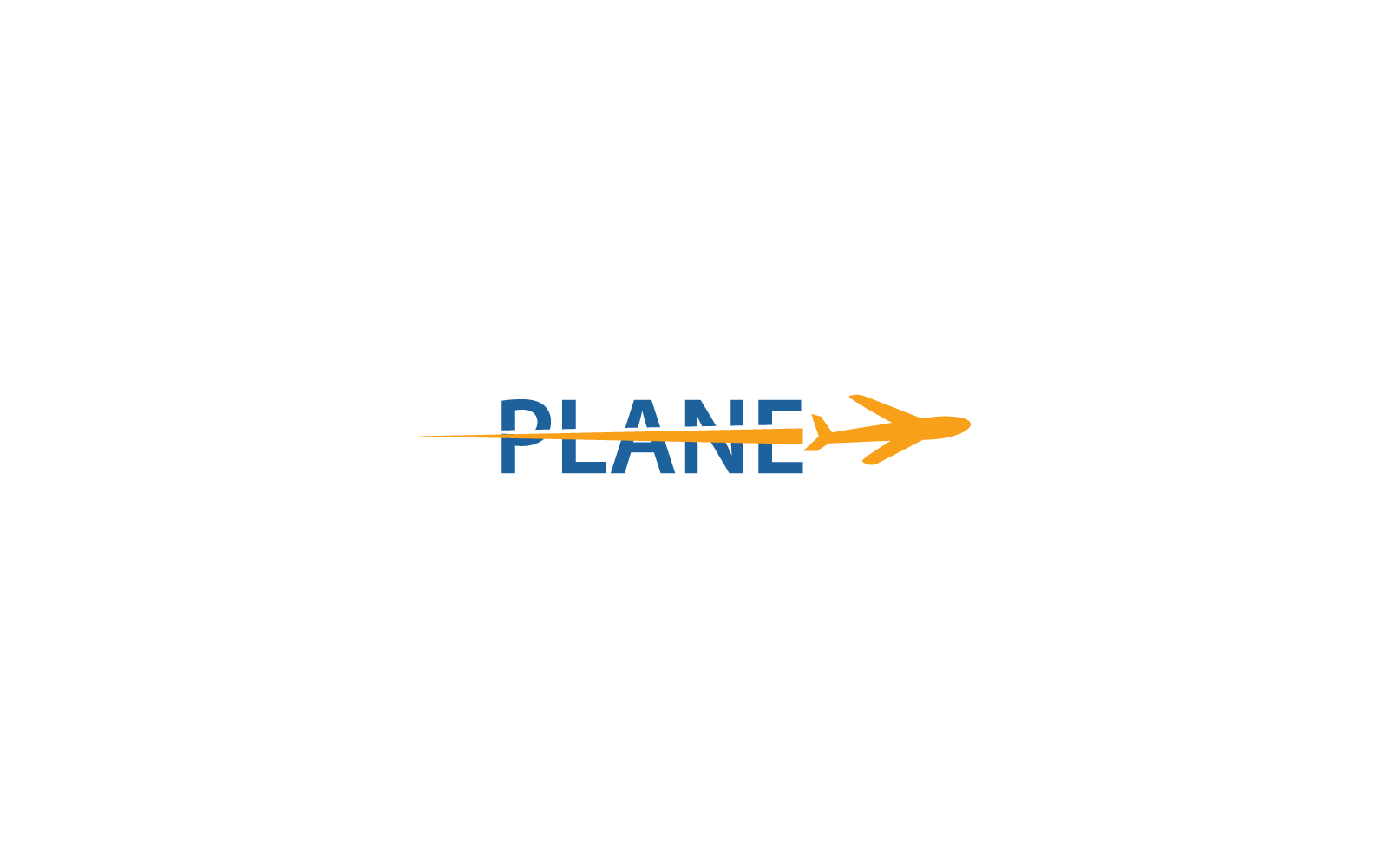 Plane Travel logo icon vector template