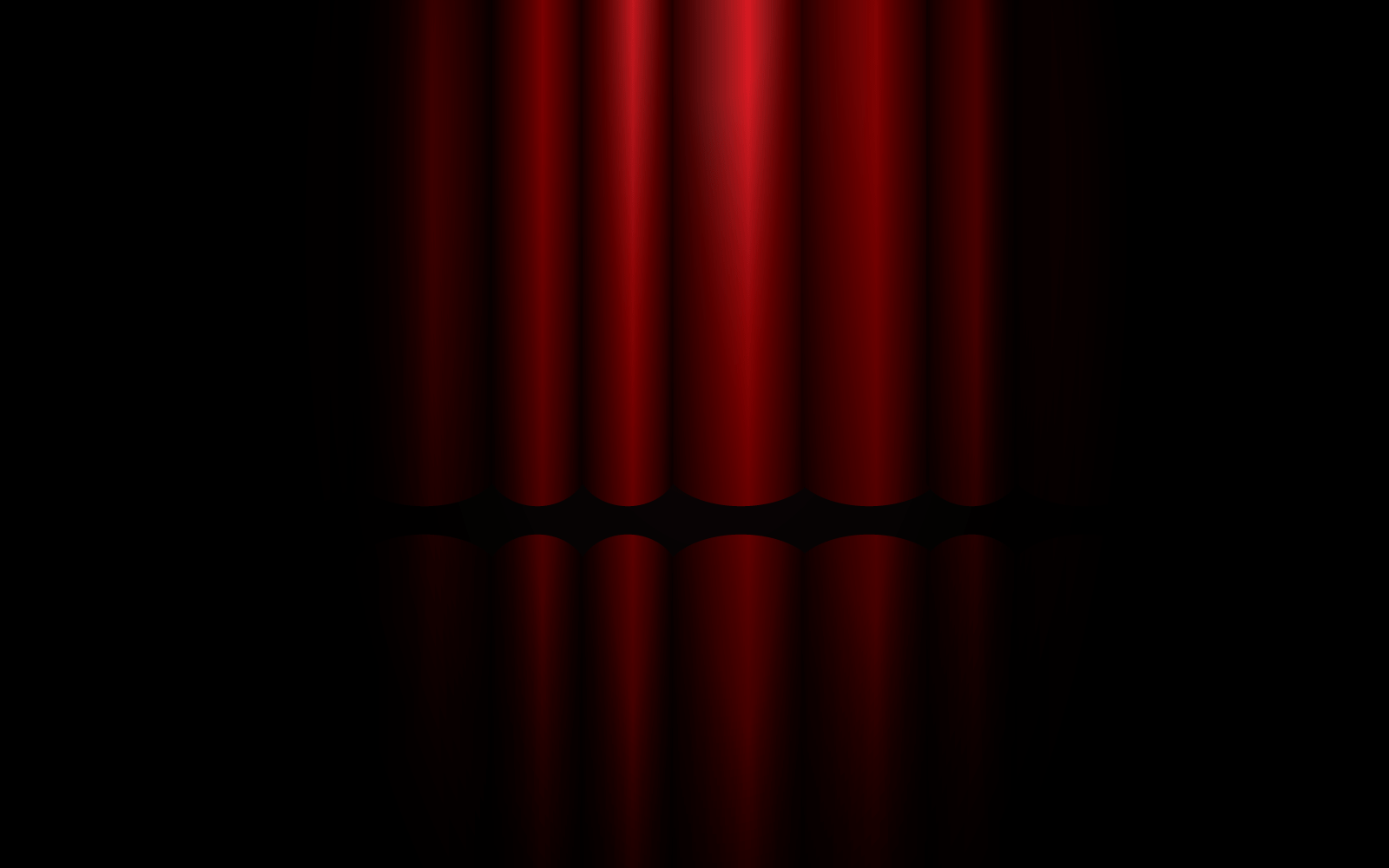 Red Curtain stage background illustration icon vector