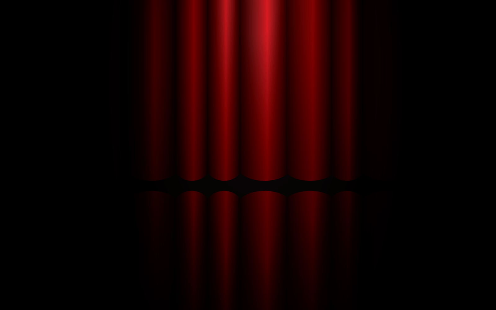 Red Curtain stage background illustration icon vector Logo Template