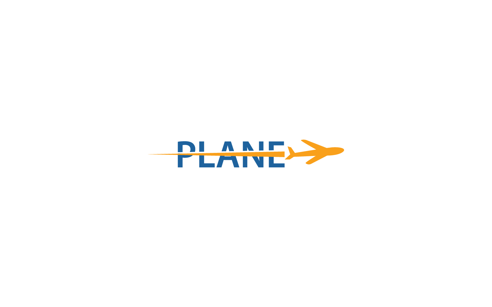 Szablon wektora ikony logo podróży samolotem