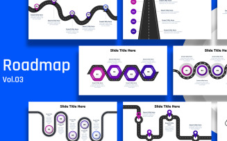 Business Roadmap Infographic Slides
