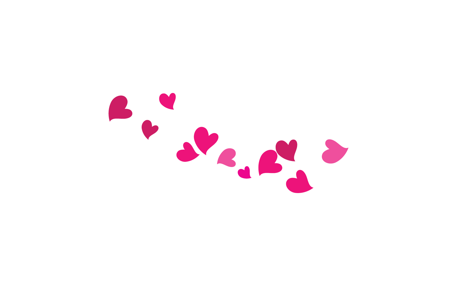 Diseño de vector de ilustración de fondo de amor
