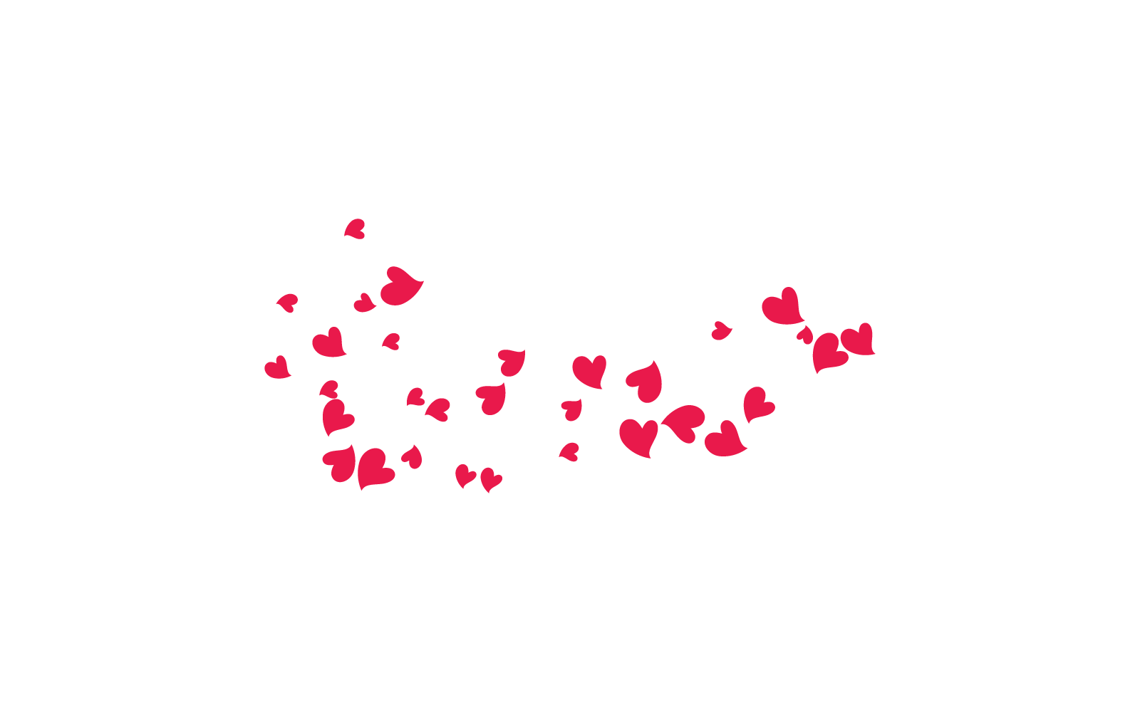 Liefde achtergrondkleur illustratie vector pictogrammalplaatje