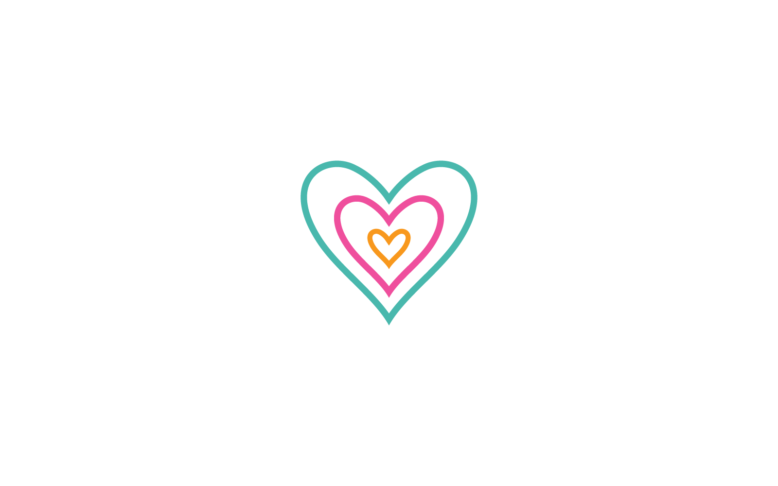 Love Logo icon illustration flat design Template Logo Template