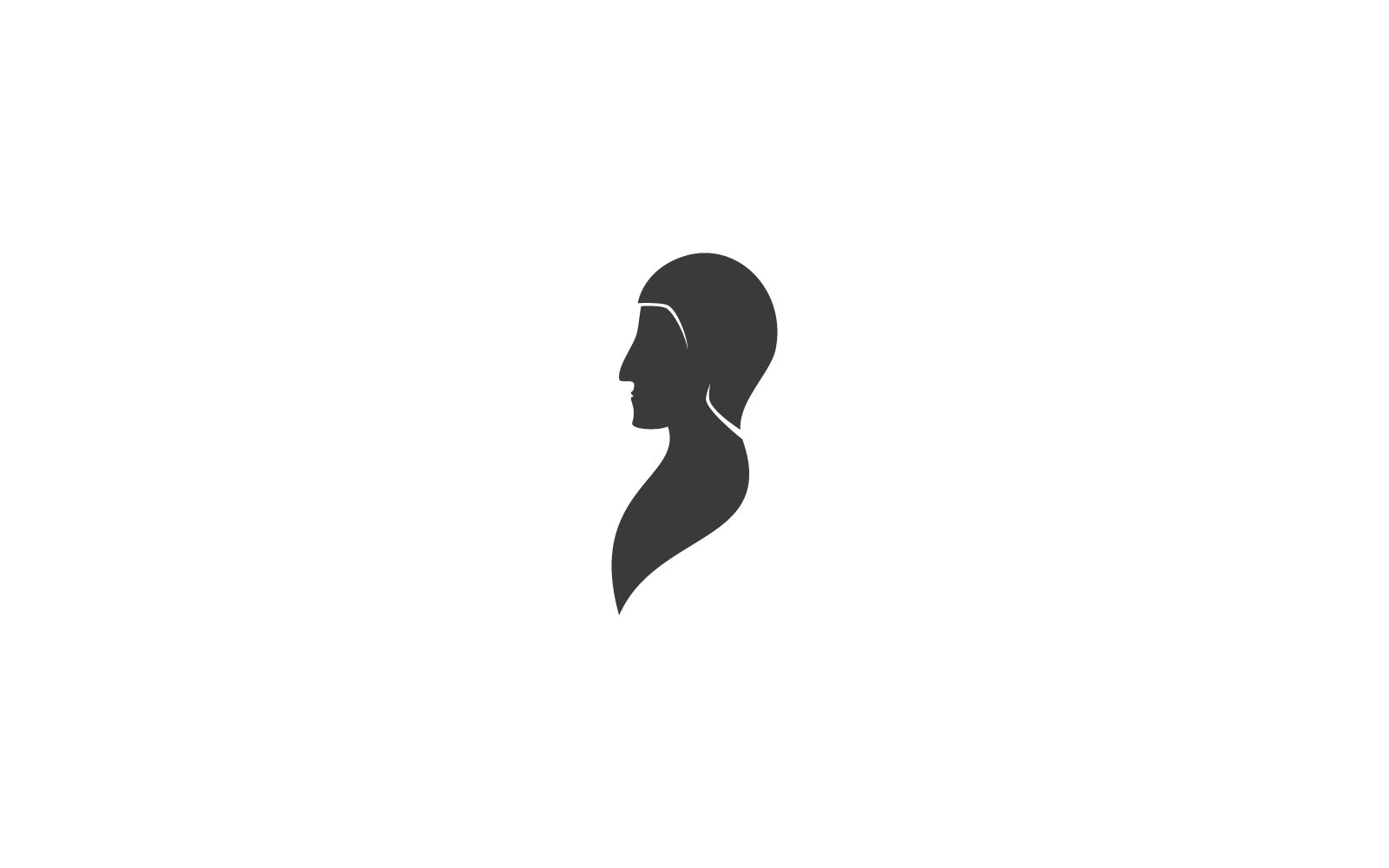 Man Face ilustration logo vector template