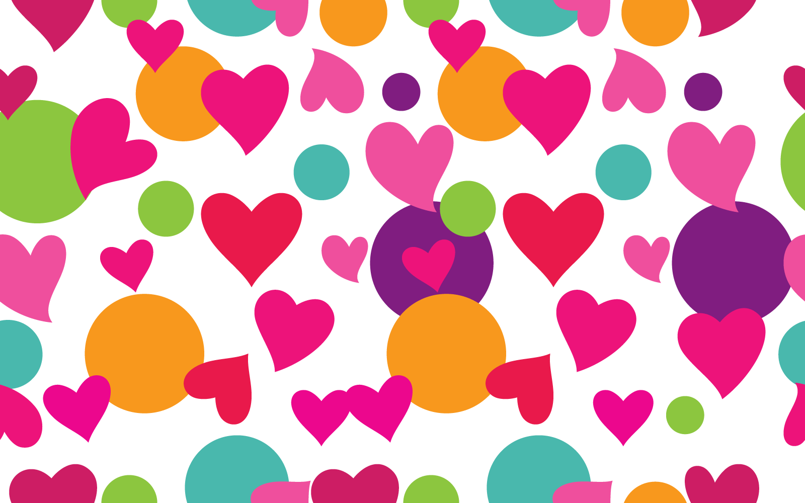 Plantilla de vector de ilustración de fondo de amor
