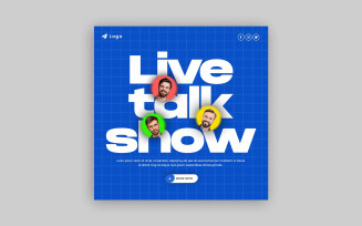 Podcast or Talk Show Instagram Post Template