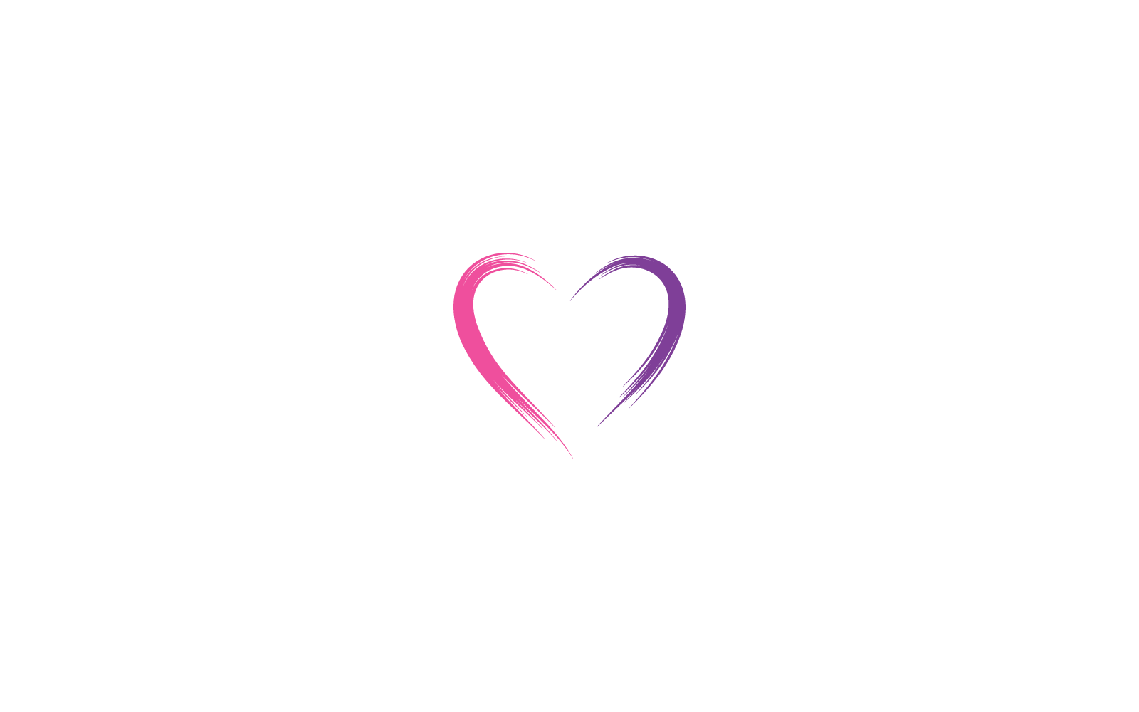 Plantilla de diseño de icono vectorial de ilustración de logotipo de amor