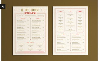 Simple Bistro Menu Template