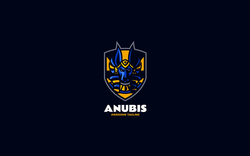 Anubis E- Sport and Sport Logo 4 Logo Template