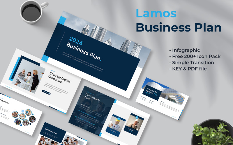 Business Plan keynote Presentation Template Vol.1 Keynote Template