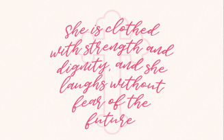Proverbs 31 PNG, She is Clothed PNG, Bow Png, Christian Png Coquette, Bible Verse Bow Png, Pink