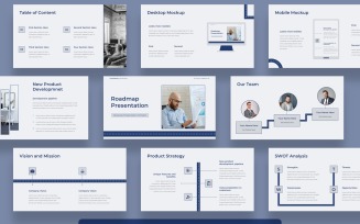 Roadmap business Keynote Presentation Template