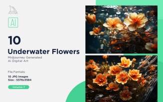 Underwater Flowers illustration 10_Set V-7