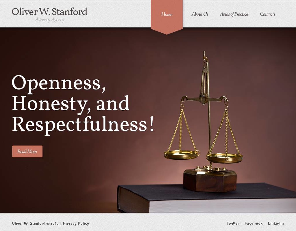 Demo for Law Firm Website Template #43586
