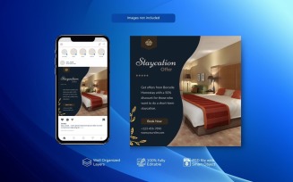 Book Now: Hotel Resort Promotional PSD Template