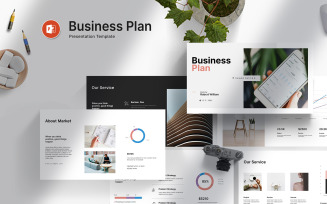 Business Plan PowerPoint Presentation Template Layout