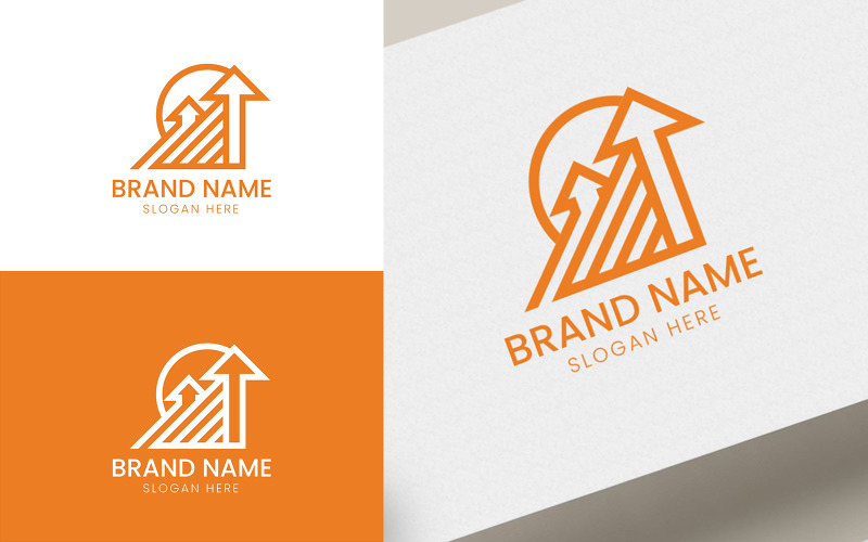 Financial arrow logo-07-218 Logo Template