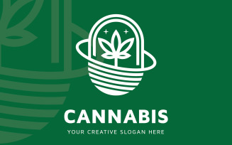Cannabis Logo Design Template