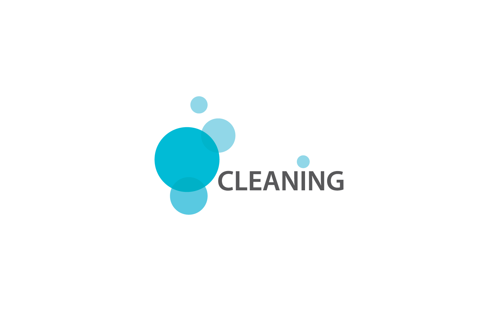 Cleaning logo and symbol vector flat design template