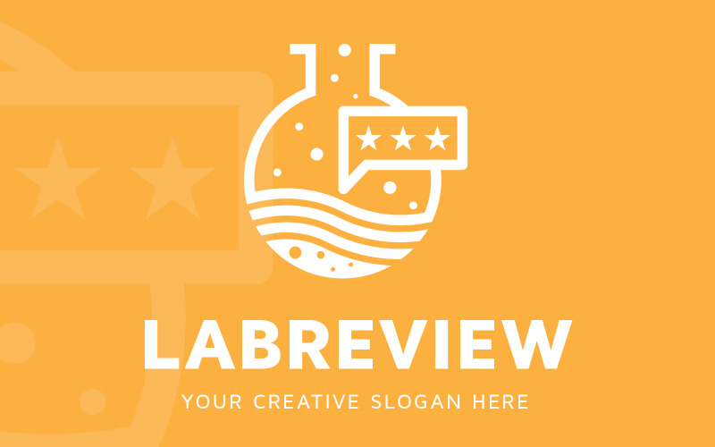 Lab Review Logo Design Template Logo Template