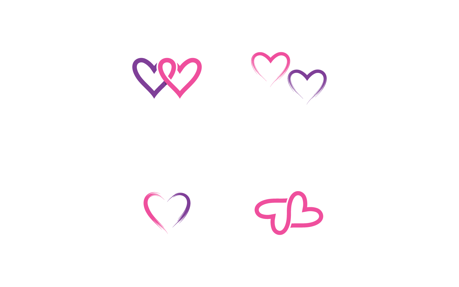 Love Logo icon illustration design icon Template