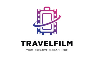 Travel Film Logo Design Template