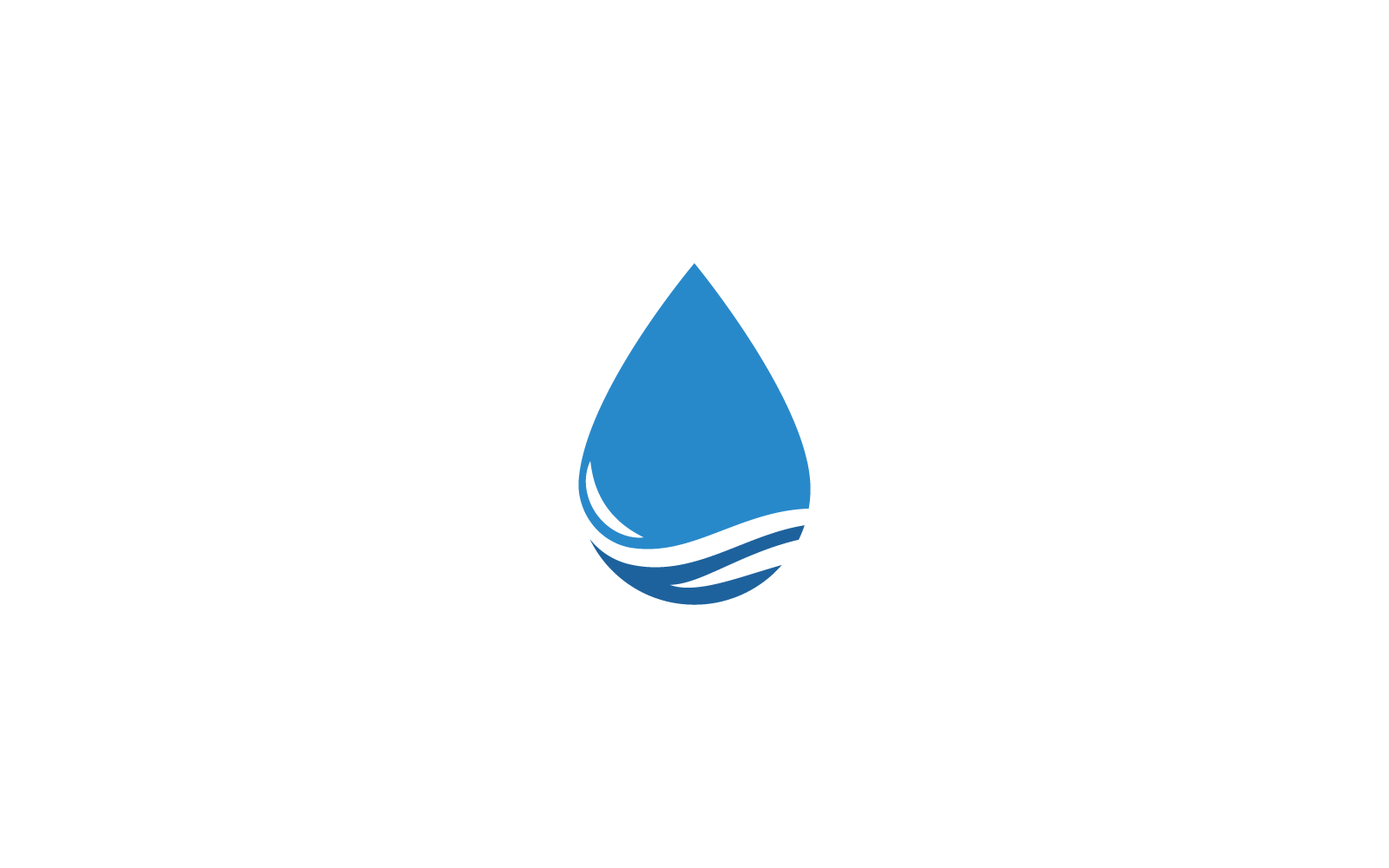 water drop Logo icon vector illustration Logo Template