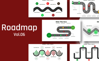 Business Roadmap Infographic Ready to use Free