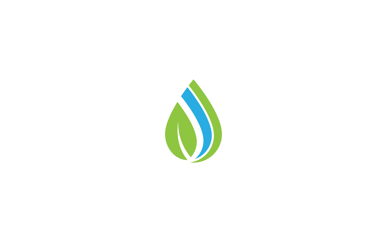 kapka vody Logo šablony ilustrace vektorové ilustrace