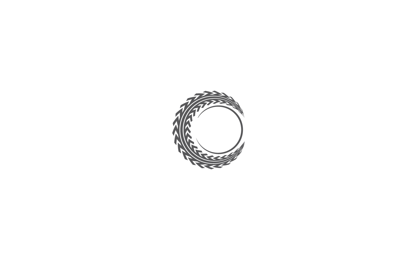 Pneumatiky ilustrace logo vektorové šablony