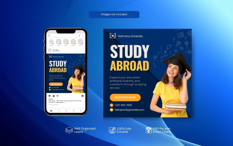 PSD Study Abroad Education Social Media