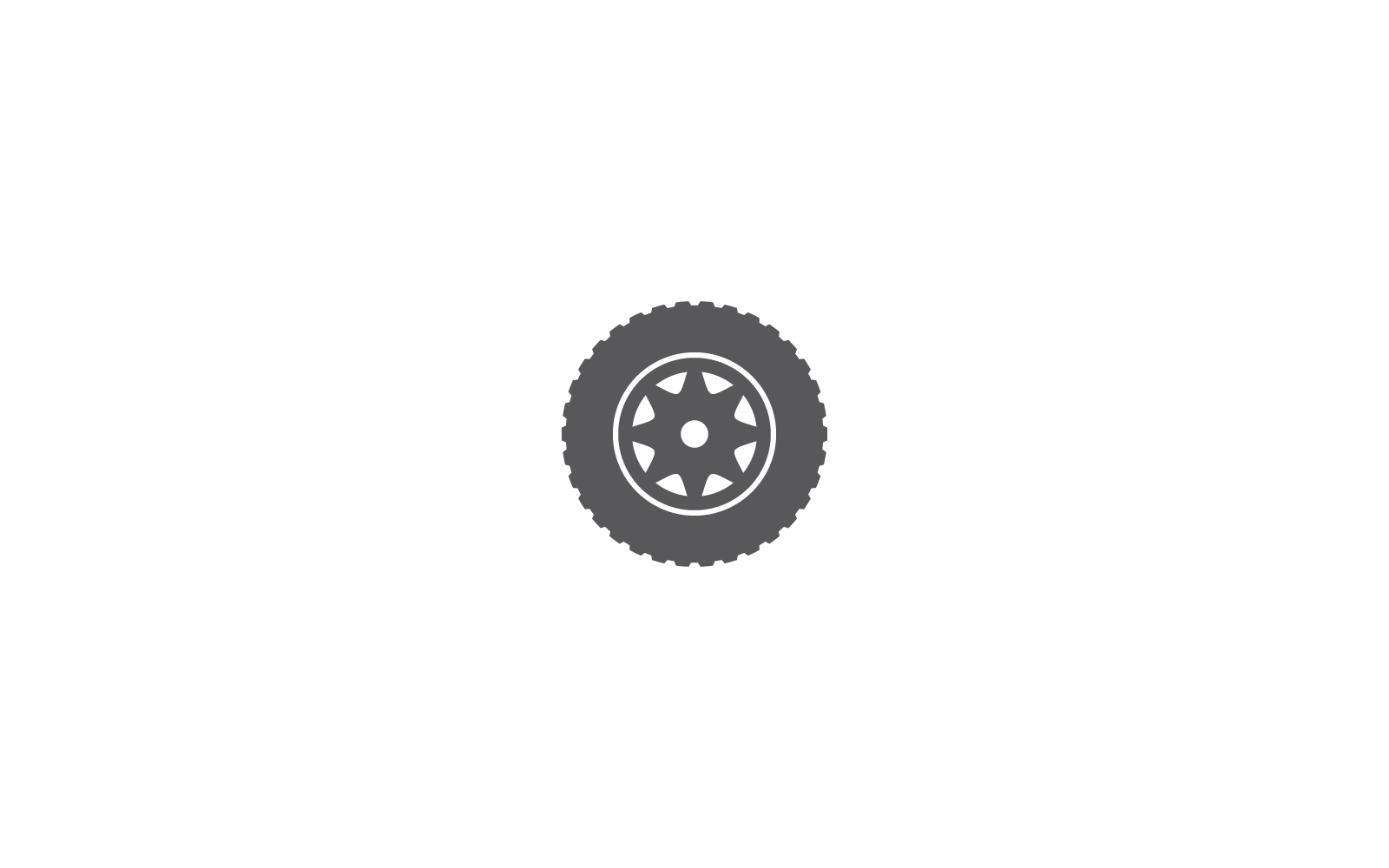 Tires illustration design logo icon vector template