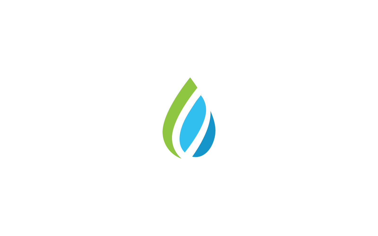 water drop icon Logo Template vector illustration